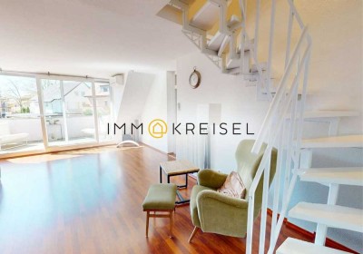 Nur 1% Provision: Moderne Maisonettewohnung in Seckenheim mit Wohlfühlcharakter und bester Anbindung