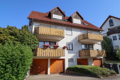 Helle 3-Zimmerwohnung mit Balkon + Garage in Neuenstadt-Bürg