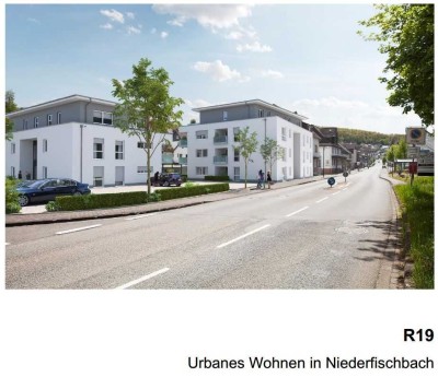 Neubau, Whg. 2 , helle, moderne u. barrierefreie 2-ZKB-Whg.