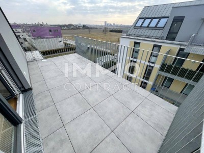2 Dachterrassen &amp; 2 Monate mietfrei – 3-Zimmer-DG-Wohnung mit Kühlung