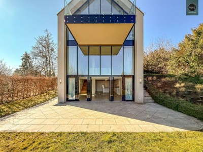 Klimatisiertes Luxus Maisonette Apartment mit 3 Terrassen und großem Garten samt Blick auf die Weinberge in Grinzing! Garagen verfügbar!