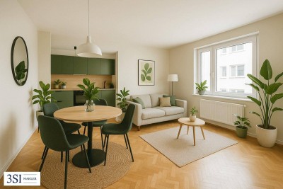 2-Zimmer-Wohnung – zentral &amp; charmant