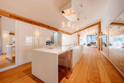 Offen leben, großzügig wohnen – 400 m² Penthouse-Feeling in den Alpen