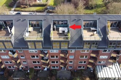 Moderne Maisonette-Wohnung mit Dachterrasse