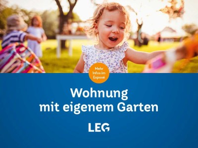 Tolle Wohnung, kleine Miete und mit GARTEN - Jetzt informieren.