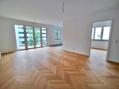 Neubau & Erstbezug! Provisionsfrei! Attraktive 3-Zi.-Whg mit Balkon in gehobener Ausstattung