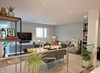 Designwohnung: 3-Zi-Maisonette mit XXL-Dachterrasse &amp; hochwertiger Ausstattung