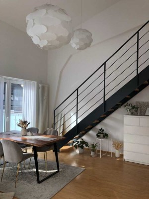 Exklusive 1-Zimmer-Maisonette-Wohnung mit EBK & Balkon in Fulda - ANMELDESTOPP