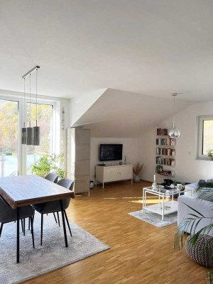 Helle und moderne DG-Wohnungen (Effizienzhaus) mit Balkon in Overath (Immekeppel)