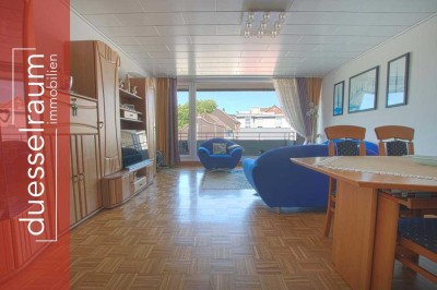 Zentral & großzügig: 4-Zimmerwohnung mit 2 Balkonen und Garage in Ratingen-Mitte