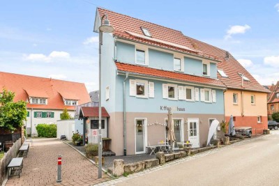 Wohn- und Geschäftshaus mit Gewerbefläche im Ortskern von Kirchentellinsfurt