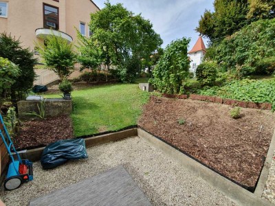 zentrale 1-Zimmer Gartenwohnung