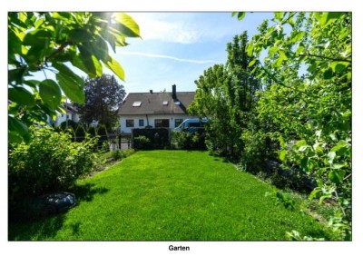 Charmantes Reihenmittelhaus mit Gartenanteil in Ulm
