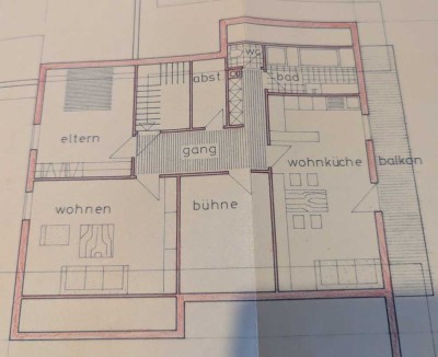 Helle 3,5-Zimmer-Wohnung mit Balkon in Aichstetten