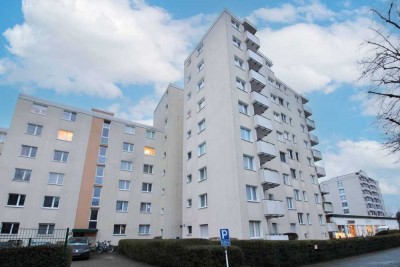 Bezugsfrei: 3-Zimmer-Wohnung mit Balkon und Gemeinschaftsparkplatz