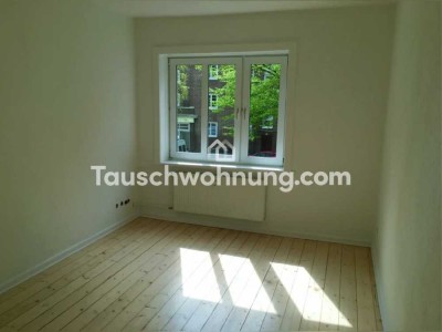 Tauschwohnung: Charmante 2-Zimmer-Wohnung mit großer Wohnküche - Winterhude