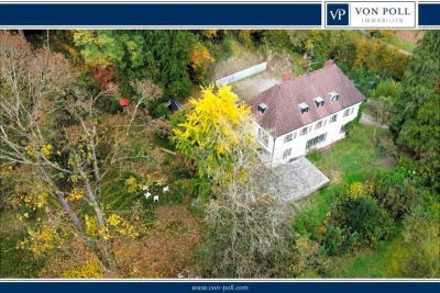 Herrschaftliche Unternehmervilla in ruhiger Stadtlage mit parkähnlichem Grundstück