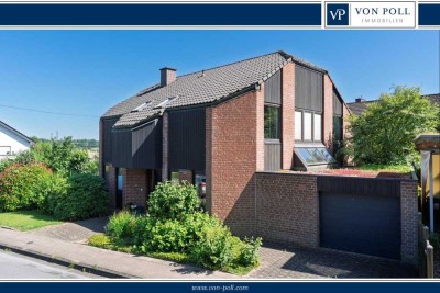 Bielefeld-Brake: Lichtdurchflutetes Architektenhaus | ca. 185 m² | ELW | Garten | Carport & Garage