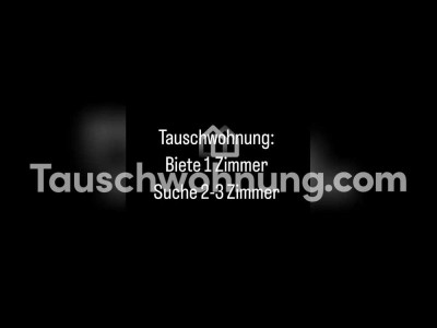 Tauschwohnung: Hätten auch eine 2,5 Zimmer Wohnung zum Tauschen