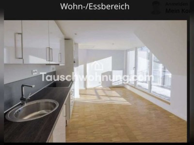 Tauschwohnung: Tausche helle Dachgeschosswohnung in Hamburg-Eimsbüttel