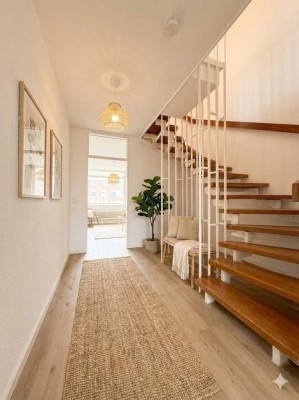 Große, renovierte Maisonette mit zwei Balkonen - viel Platz und perfektes Wohngefühl auf zwei Ebenen