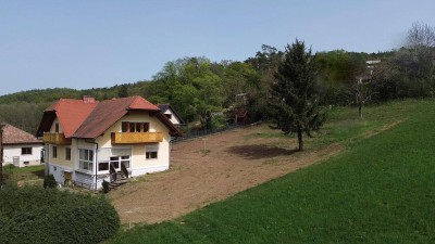 Liegenschaft in Graz-Andritz: Sonnige Hanglage, vielseitige Gestaltungsmöglichkeiten, ideal für Familien und Investoren