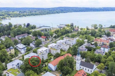 Moderne 3-Zimmer-Garten-Wohnung in Starnberg Zentrum