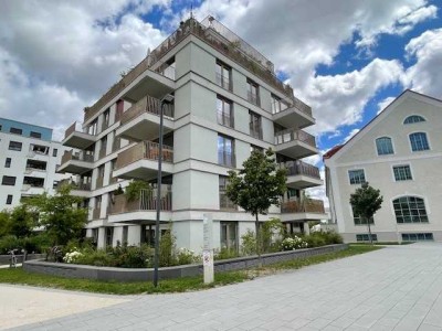 Luxuriöse 2-Zimmer-Wohnung mit Balkon im kupa-Quartier Pasing.