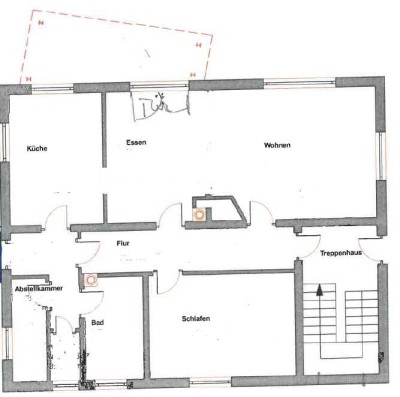 Stilvolle, sanierte 3-Zimmer-Wohnung mit Balkon und EBK in Biberach an der Riß