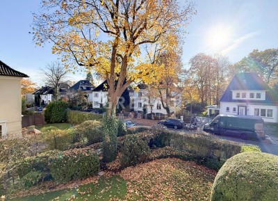 Tolle 3-Zi.-Eigentumswohnung mit Süd-Balkon und PKW-Stellplatz fußläufig zum Blankeneser Markt