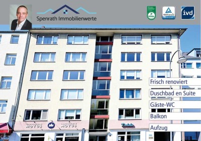 Frisch Renovierte 3 Zimmer, Balkon Zentral in Deutz