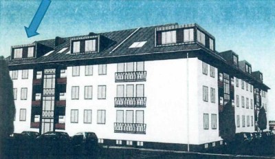 Exclusive Wohung in Beuel-Zentrum "on the top": 1.242 €, ca. 75 m², 2 Zimmer