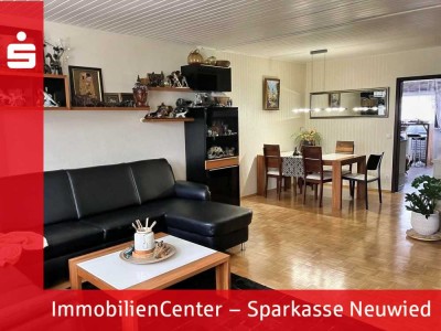 3-Zimmer-Dachgeschosswohnung mit Balkon und Garage