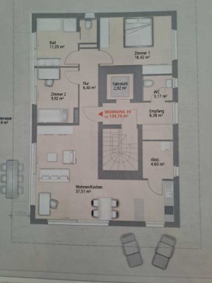 Penthousewohnung in der Innenstadt