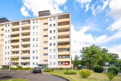 Bruchköbel: Barrierefreie 4-Zimmer-Wohnung mit Süd-West Balkon in ruhiger Wohnlage