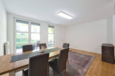 Stilvolle 2,5-Zimmer-Wohnung mit Terrasse – zentral gelegen, dennoch herrlich ruhig!