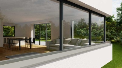 Einfamilienhaus elegant & hochwertig - mit Doppelgarage  & Aussicht