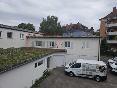 Frisch gestrichene Einzimmerwohnung