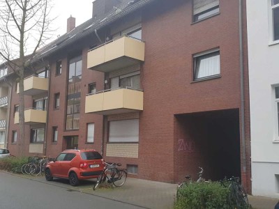 Wohnung mit zwei Zimmern und Balkon in Osnabrück-Wüste