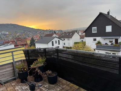 Gepflegte Eigentumswohnung mitten in Gau-Algesheim mit herrlichem Ausblick