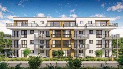 2 Zimmer Staffelgeschosswohnung mit Dachterrasse