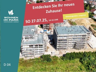 3-ZIMMER ETW MIT GARTENANTEIL - "WOHNEN IM PARK" IN LANGENAU - D04