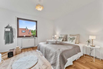 sofort frei: 3 Zimmer mit Südbalkon - neu renoviert
