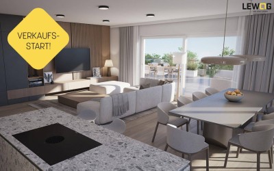 A14 | Penthousefeeling mit 141 m² Dachterrasse - Stadtzentrum Leonding