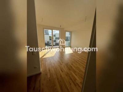 Tauschwohnung: Helle Neubauwohnung mit großem Balkon zum Innenhof