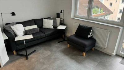 (NUR ZUR ZWISCHENMIETE) Große und vollmöblierte Wohnung in Toplage in Ulm