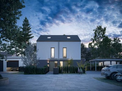 FORMHAUS | Moderne Doppelhaushälfte in ruhiger Waldrandlage.