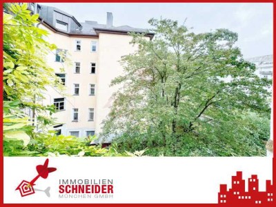 IMMOBILIEN SCHNEIDER - Schwabing West - traumhaft schöne 3,5 Zimmer Altbau-Wohnung, Stuck,Kachelofen