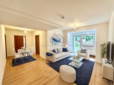 360°-Begehung: Gepflegte Gartenwohnung mit eigenem Eingang und Stellplatz