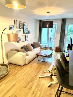 Neuwertige 3 Zimmer-Wohnung mit Balkon und Terrasse in Frankfurt